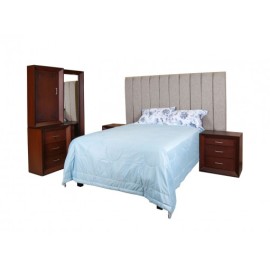 Wenses Paulet Gris Recamara 7 Pzs. Ks          (010)
