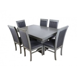 Wenses Paulet Gris Comedor  6 Sillas