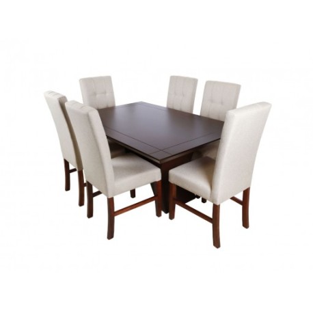 Wenses Vianey Tabaco/tf Antecomedor 6 Sillas           (010)