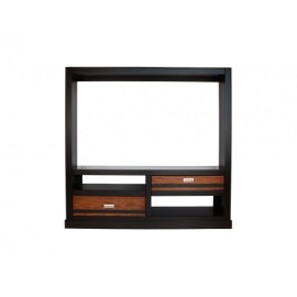 Muebles Chideli Zurich Chocolate/encino Centro De Entretenimiento  68"
