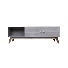 Muebles Chideli Cosmos Gris Centro De Entretenimiento Porta T.v. Unica          (010)