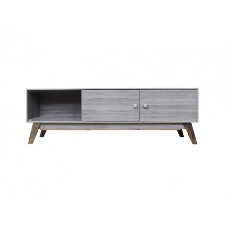Muebles Chideli Cosmos Gris Centro De Entretenimiento Porta T.v. Unica          (010)
