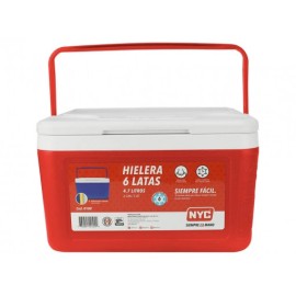 Hielera Nyc 0100h Color Rojo