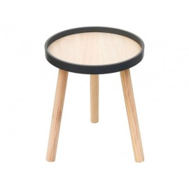 Mesa De Centro Dib Mml002 Color Gris