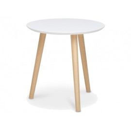 Mesa De Centro Dib Mml001 Color Blanco
