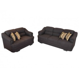 Sala 2 Piezas Sforniture Citlali Color Chocolate