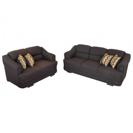 Sala 2 Piezas Sforniture Citlali Color Chocolate